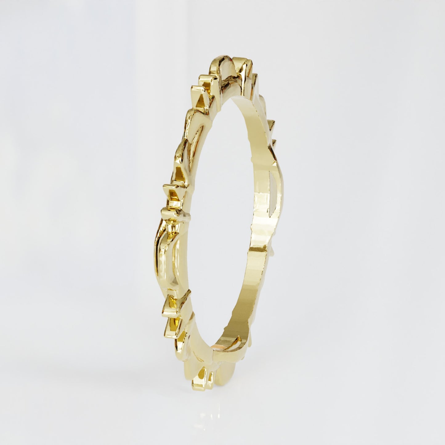 (A) Symmetry No. 9 – Pulsera en Oro de 18K - Gutiérrez Vidal