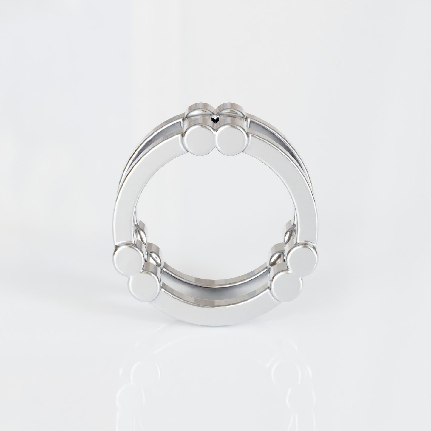 Anillo Triad en Plata de Ley - Gutiérrez Vidal