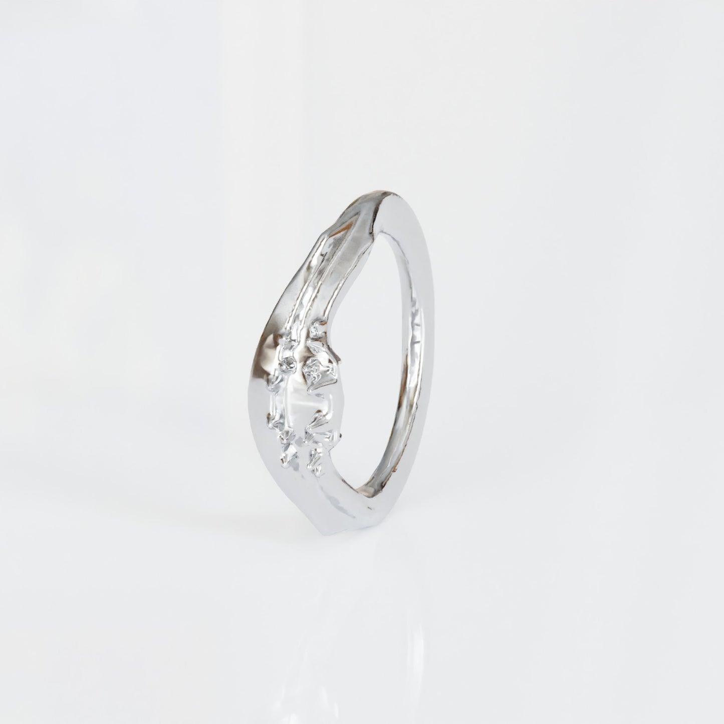 Spiked Ring in Sterling Silver - Gutiérrez Vidal