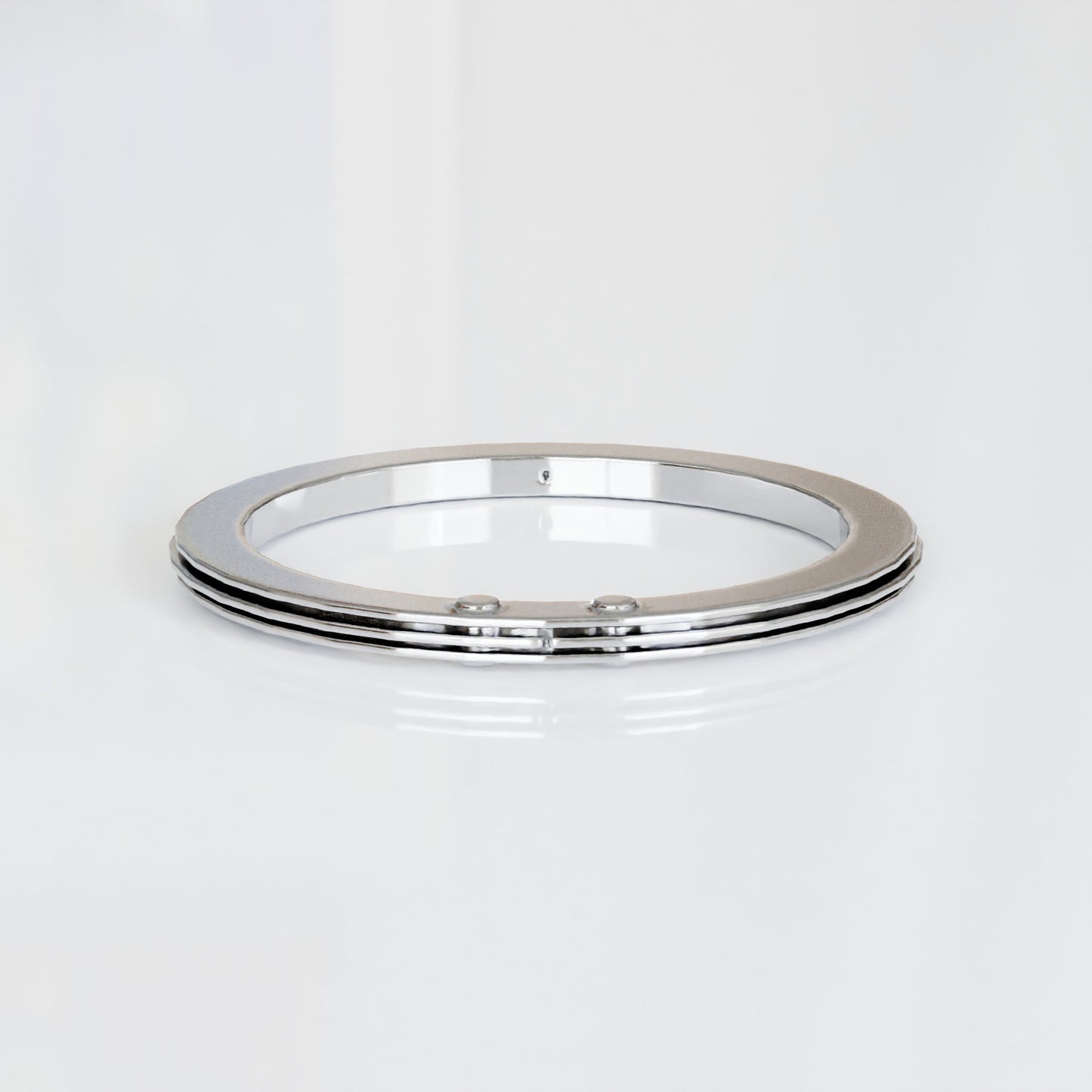 Pulsera Junction en Plata de Ley