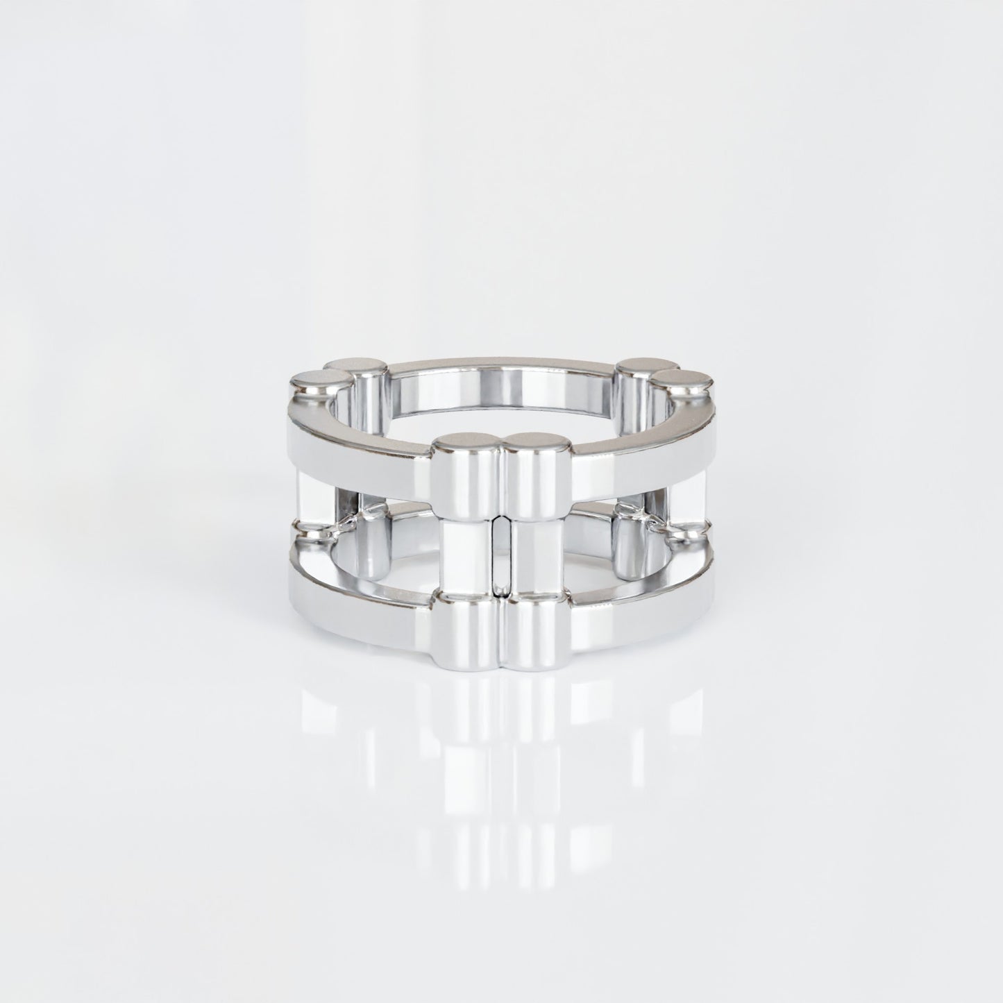 Anillo Triad en Plata de Ley - Gutiérrez Vidal