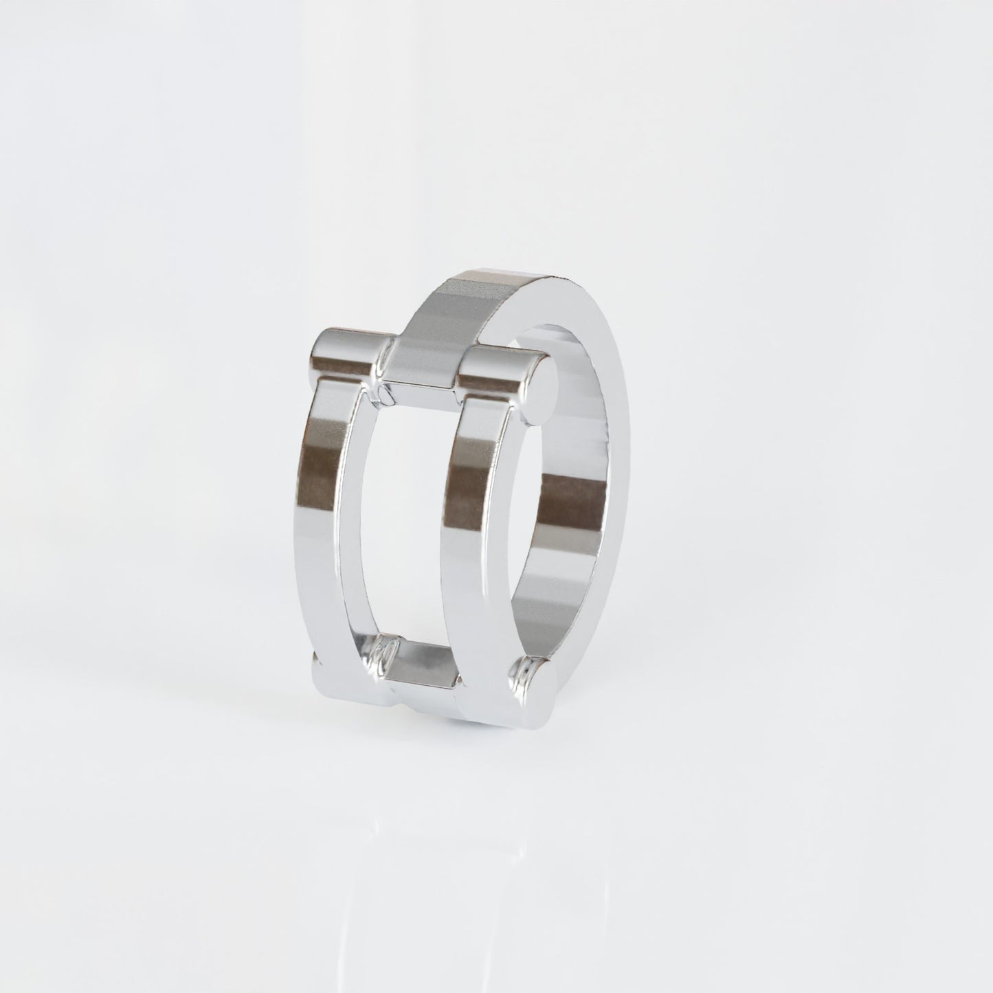 Anillo Solitaire en Plata de Ley - Gutiérrez Vidal