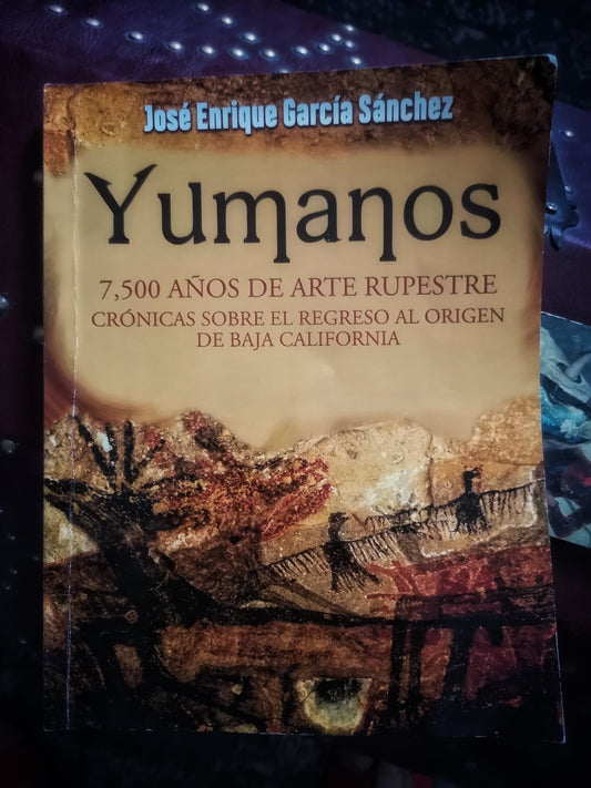 Portada del libro Yumanos: 7500 años de arte rupestre